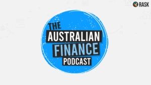 Graphic with the logo for The Australian Finance Podcast in the centre