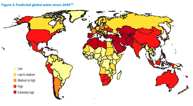 Global water scarcity. Source: RWC Prospectus 
