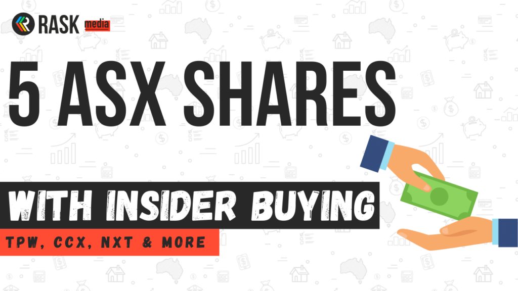 5 ASX shares insiders bought today – TPW, CCX & more