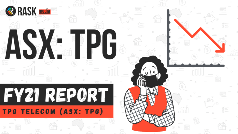 tpg share price falling with person on the phone