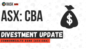 CBA share price divestment