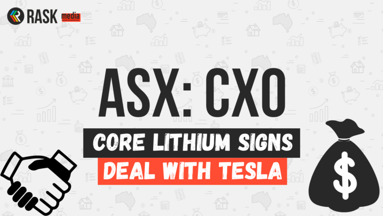 Core Lithium share price Tesla