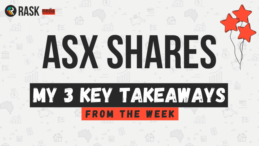 3 key investor takeaways from the week