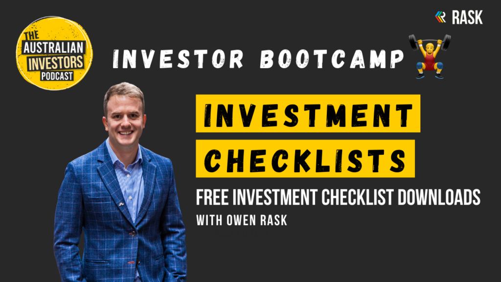 🏋️ ASX investment checklist | Free investment checklist download