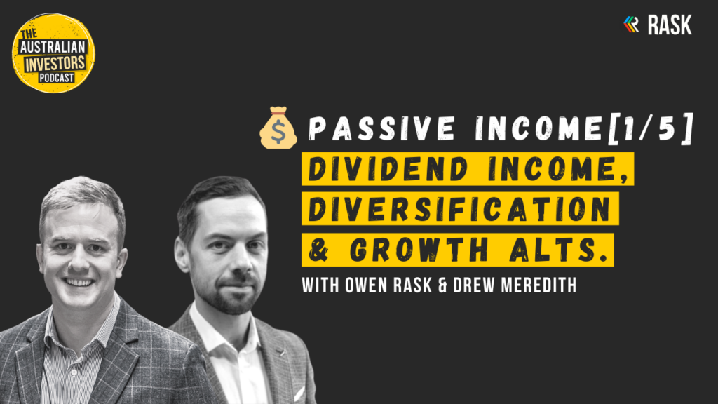 💰 Dividend income, diversification & growth alts. | Passive Income [1/5]