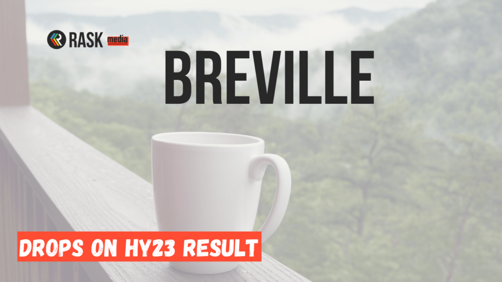 Breville (ASX:BRG) share price sinks on HY23 result, guidance