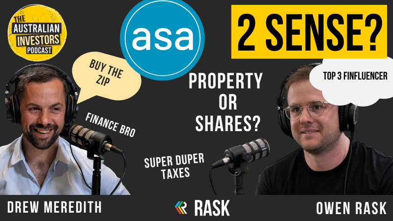 Finance bros, a 4-stock portfolio, WAM performance, QUB, property prices, Super tax & reporting season recap