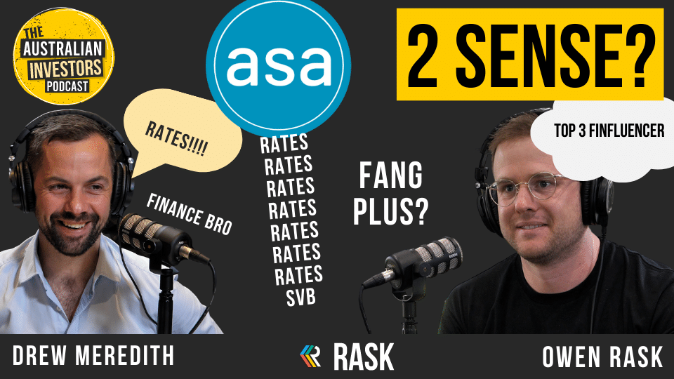 “RATES ARE GOING DOWN!” says economist Andrew Deremyth, SVB collapse explained, FANG ETF debate, GPT4 & more