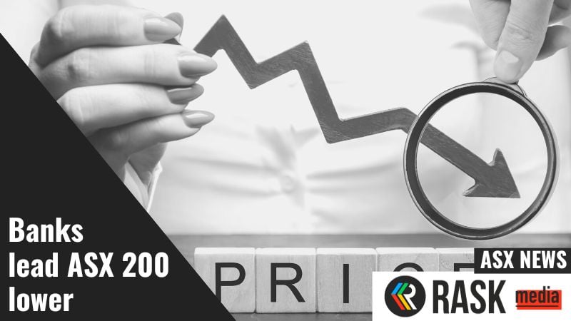 Banks lead S&P/ASX 200 (INDEXASX:XJO) lower